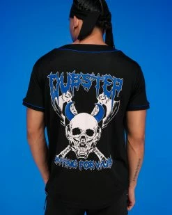 Jarmoo Dubstep Skull Massacre Baseball Jersey