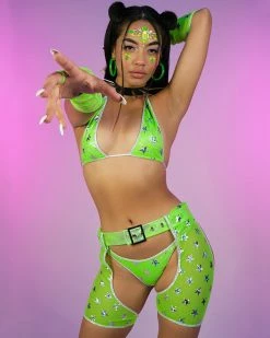 Roma Green Cosmic Stardust Chaps 11 Roma Green Cosmic Stardust Chaps -ravewonder store 81 7ed4388f d9df 49b4 b578 8856b17a5a30