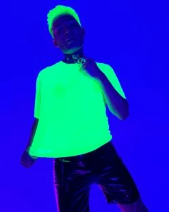 OhYes Fashion Got Ya Covered Oversized Mesh Tee