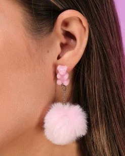 AE Your Teddy Gummy Bear Plush Earrings