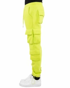 EPTM Bright Lights Neon Yellow Fleece Cargo Pants -ravewonder store Blank964x1205 2020 12 28T122204.523