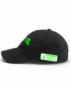 Jarmoo Hardstyle Railrider Green Blacklight Dad Hat -ravewonder store Blank964x1205 23