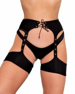 Bodyzone Spur You On Chaps With Lace-Up And Grommet Detail 39 Bodyzone Spur You On Chaps With Lace-Up And Grommet Detail -ravewonder store DSC02922 clipped rev 1