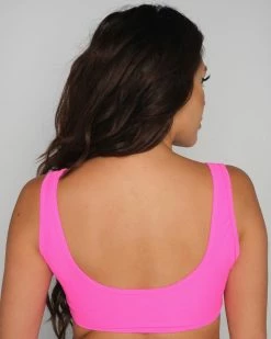 Juan Neon Pink Underboob Top -ravewonder store DSCF0041 37f7fde8 eef9 4b06 b0b8 bb8747fded1c