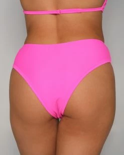 OhYes Fashion Pink Breakin' Chains High Waist Bottoms -ravewonder store DSCF0121