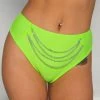 OhYes Fashion Green Breakin' Chains High Waist Bottoms