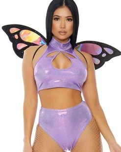 Forplay Prismatic Lavender 2pc Set -ravewonder store L2ltYWdlcy9wcm9kdWN0L2p1bWJvcy81NTAzMjNfcHVycGxlX2FsdDFfbGcuanBn H SH583 MW350