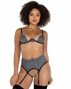 Roma Dazzle Me 2PC Crotchless Lingerie Set -ravewonder store LI465 2048x b1594e28 78a2 4d26 8baf 3b9671964ae4