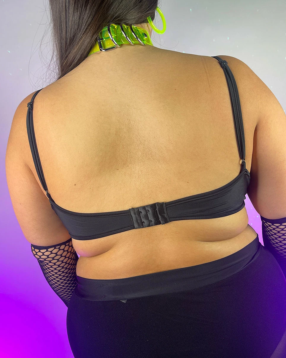 OhYes Fashion Black Pray For Me Mesh Chain Top 6 OhYes Fashion Black Pray For Me Mesh Chain Top - Image 4