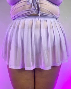 OhYes Fashion Y2K Doll Sheer Pleated Mini Skirt -ravewonder store P1 2b5765e5 f3be 404e 859f 902dcc5b40e4