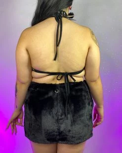 OhYes Fashion Pet Me Fuzzy Mesh Stripe Mini Skirt -ravewonder store P6 8ca67bf5 51aa 4f4b b3d6 d78db5c1cddf