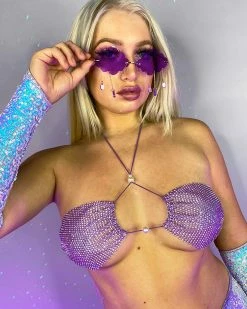 Hengda Pearl Bliss Rhinestone Bandeau Top -ravewonder store P7 7d9f88e0 95a7 4c0c 8476 e373085e2bfb