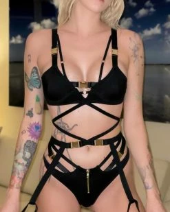 Forplay 3pc Unlock Fantasy Lingerie Set -ravewonder store PhotoJan05 104245AM