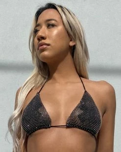 Hengda Crystal Euphoria Rhinestone Bikini Top -ravewonder store Photo Jan 28 1 41 26 PM 2