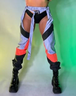 AE Trip The Light Orange Reflective Chaps 20 AE Trip The Light Orange Reflective Chaps -ravewonder store Photo Nov 03 1 15 06 PM 18
