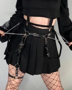 AE Heart 2 Heart Belt W/ Detachable Leg Garter -ravewonder store Photo Sep 24 5 25 26 PM 2