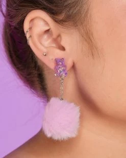 AE Your Teddy Gummy Bear Plush Earrings -ravewonder store RW 061322 463 scaled