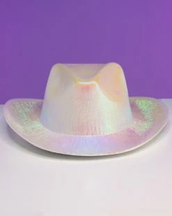 AE Gunslinger Iridescent Cowboy Hat -ravewonder store RW 070622 189 scaled