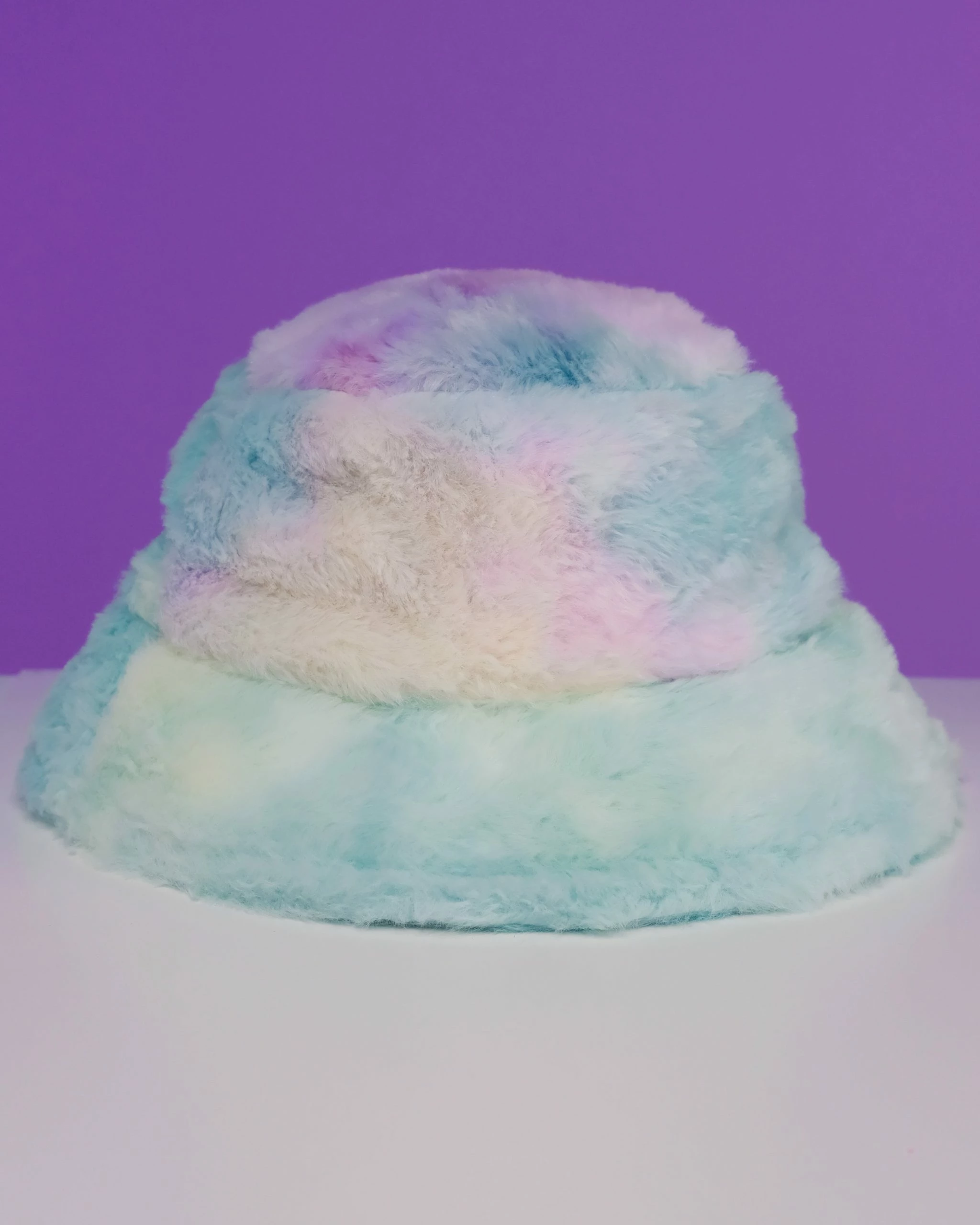 AE Tie Dye Plush Furry Bucket Hat 7 AE Tie Dye Plush Furry Bucket Hat - Image 5