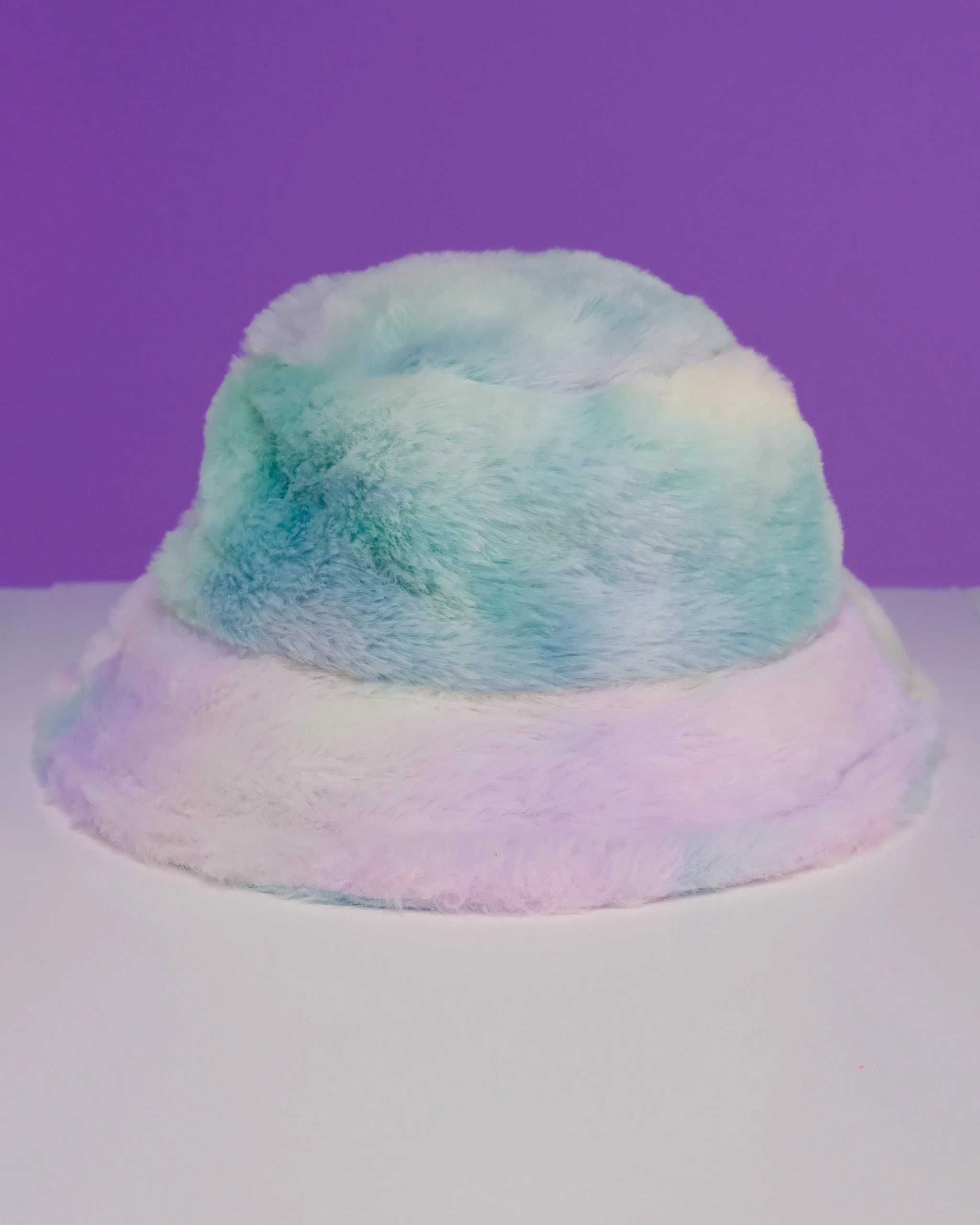 AE Tie Dye Plush Furry Bucket Hat 3 AE Tie Dye Plush Furry Bucket Hat