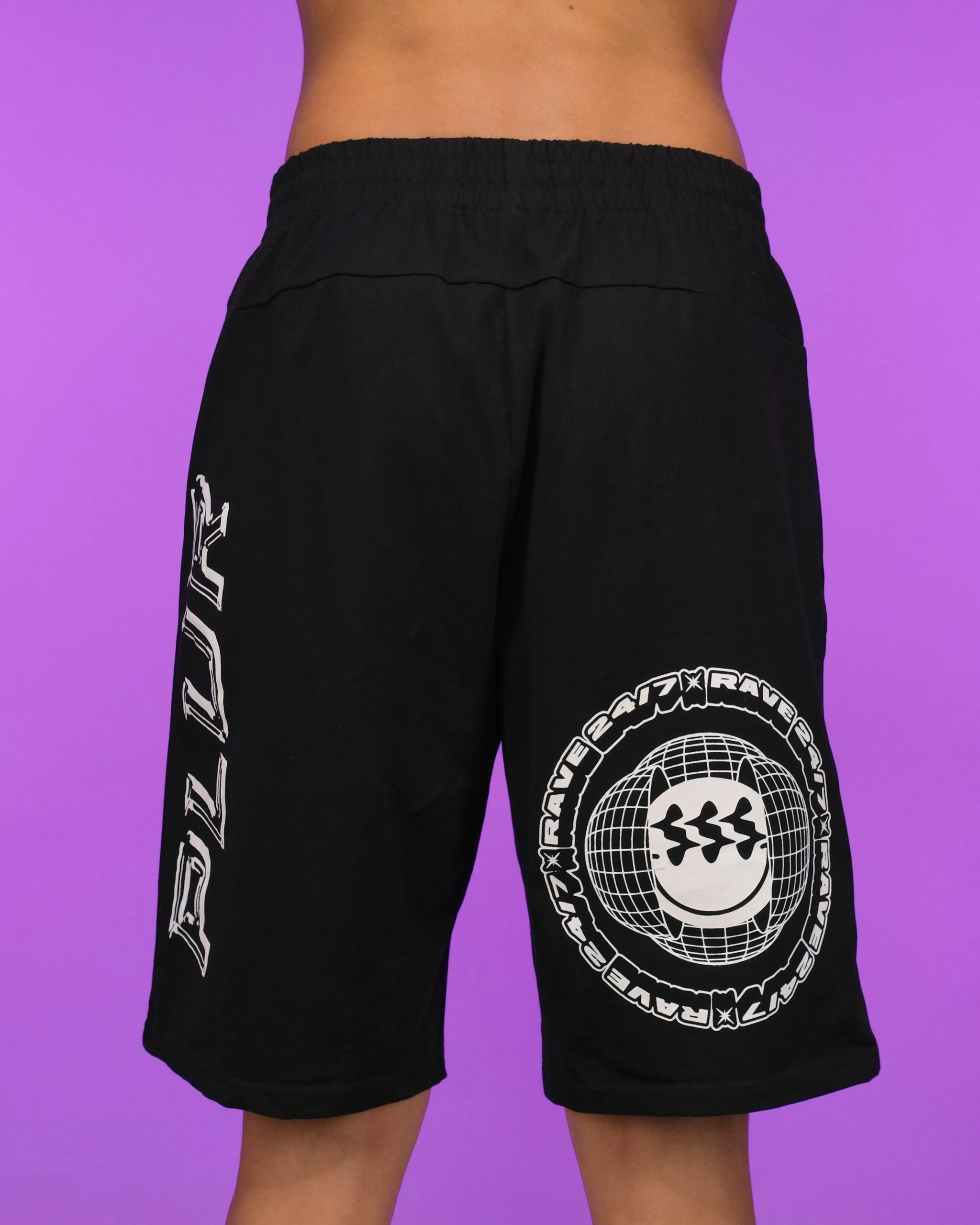 Jarmoo Plur Rave Basketball Shorts 4 Jarmoo Plur Rave Basketball Shorts - Image 2