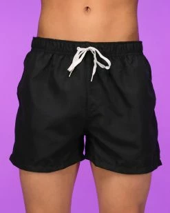 AE Solid Men's Drawstring Shorts