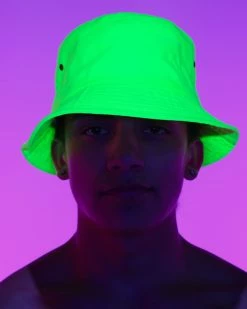 AE Vacay Mode Neon Bucket Hat