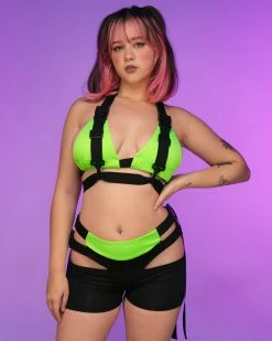 AE Neon Kush 2pc Buckle Set -ravewonder store RW 071922 328