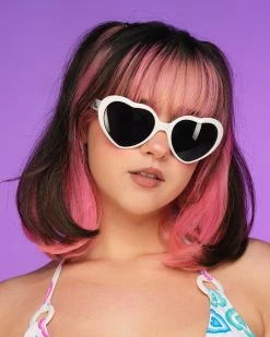 AE Heart Frame Diffraction Glasses 12 AE Heart Frame Diffraction Glasses -ravewonder store RW 071922 502