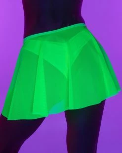 Bodyzone Spin Me Round Mesh Tie Skirt -ravewonder store RW 081722 1152