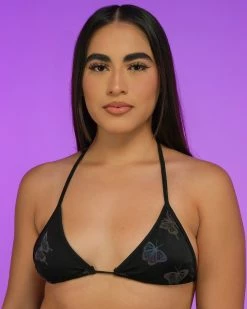 AE Midnight Butterfly Bikini Top 10 AE Midnight Butterfly Bikini Top -ravewonder store RW 082322 13
