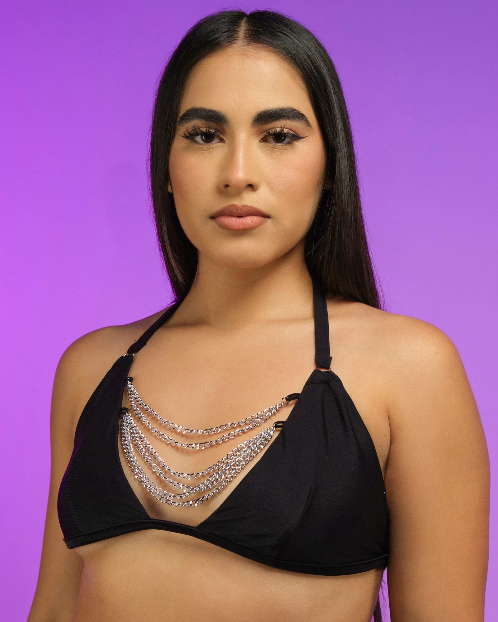 OhYes Fashion Black Breakin' Chains Bikini Top 5 OhYes Fashion Black Breakin' Chains Bikini Top - Image 3