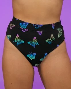 AE Midnight Butterfly High-Cut Bottoms