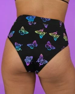 AE Midnight Butterfly High-Cut Bottoms -ravewonder store RW 082322 9