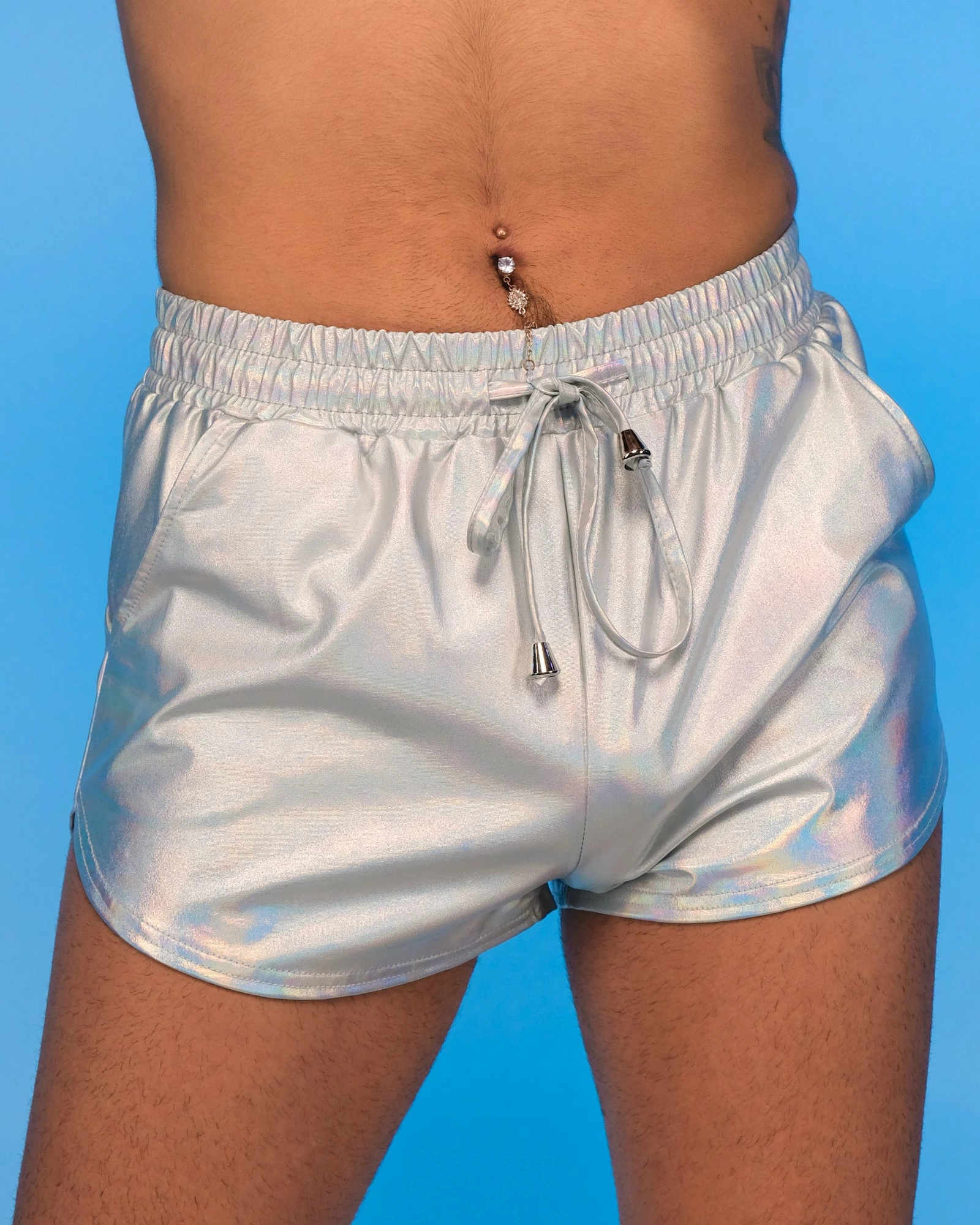 AE Holo Drawstring Shorts 2 AE Holo Drawstring Shorts - Image 2
