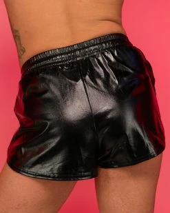 AE Holo Drawstring Shorts 16 AE Holo Drawstring Shorts -ravewonder store RW 083122 582