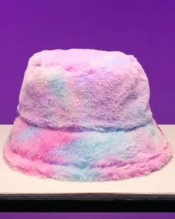 AE Tie Dye Plush Furry Bucket Hat 9 AE Tie Dye Plush Furry Bucket Hat -ravewonder store RW 090622 15