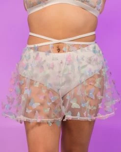 OhYes Fashion Butterfly Sherbet Tie Skirt -ravewonder store RW 090722 35