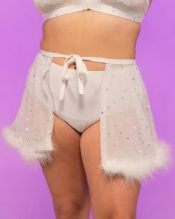 OhYes Fashion Bubble-icious Sheer Fur Skirt -ravewonder store RW 090722 66