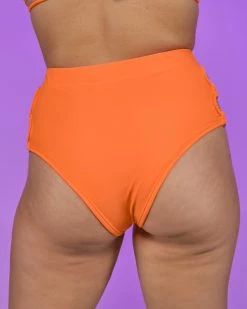 OhYes Fashion Neon Orange Back To Basics Bottoms 7 OhYes Fashion Neon Orange Back To Basics Bottoms -ravewonder store RW 090822 213