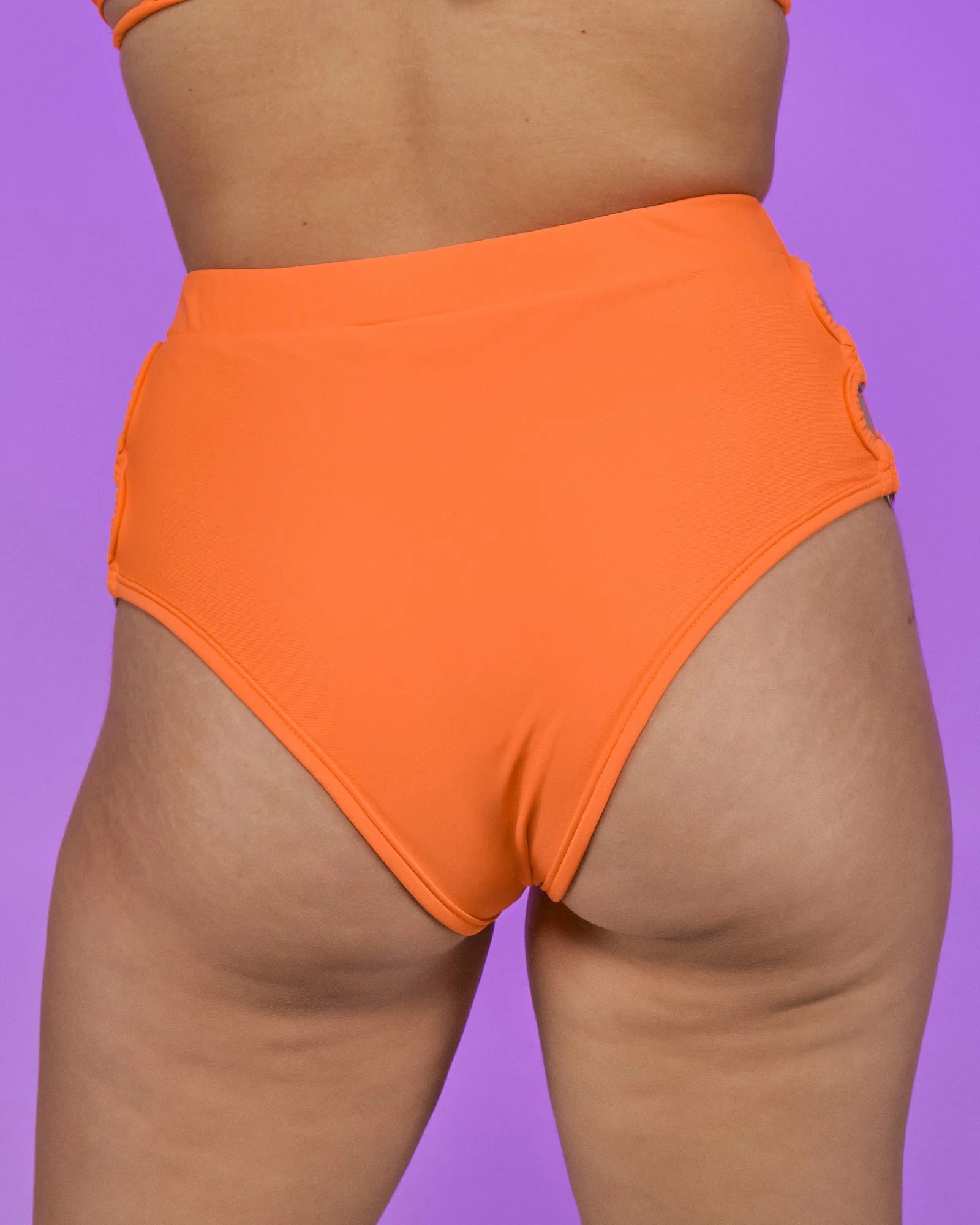 OhYes Fashion Neon Orange Back To Basics Bottoms 5 OhYes Fashion Neon Orange Back To Basics Bottoms - Image 3