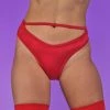 Roma Red Kinetic Keyhole Bottoms