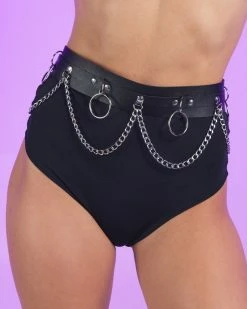 AE Chain Reaction Faux Leather Belt