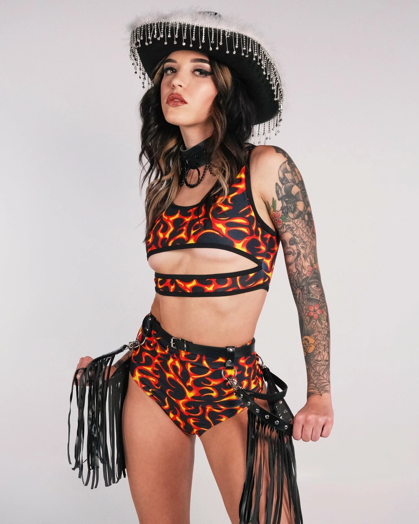 Juan Firestarter Underboob Top 2 Juan Firestarter Underboob Top - Image 2