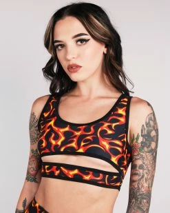 Juan Firestarter Underboob Top
