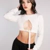 AE Buckle Keyhole Crop Top