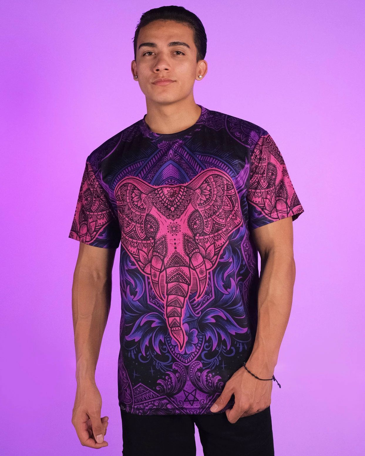 Jarmoo Purple Ancient Roots Tee 3 Jarmoo Purple Ancient Roots Tee