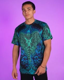 Jarmoo Blue Ancient Roots Tee