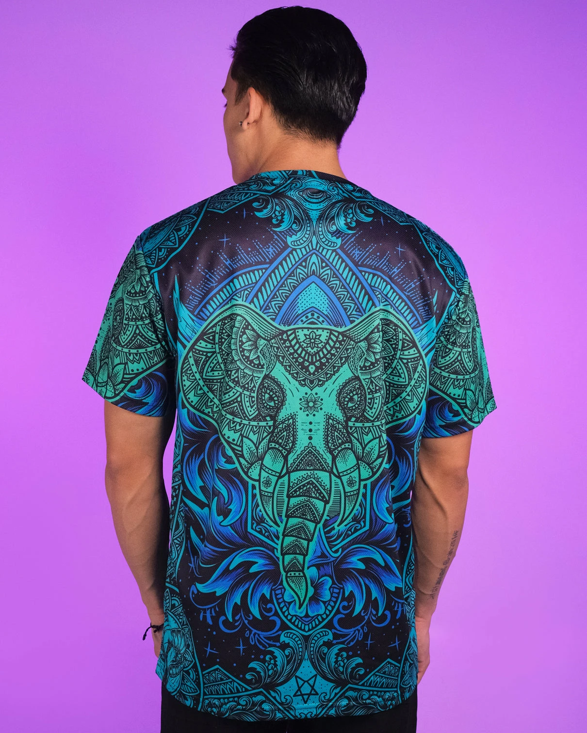 Jarmoo Blue Ancient Roots Tee 4 Jarmoo Blue Ancient Roots Tee - Image 2