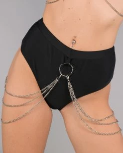 OhYes Fashion Say A Prayer Cascading Chain High Waist Bottoms
